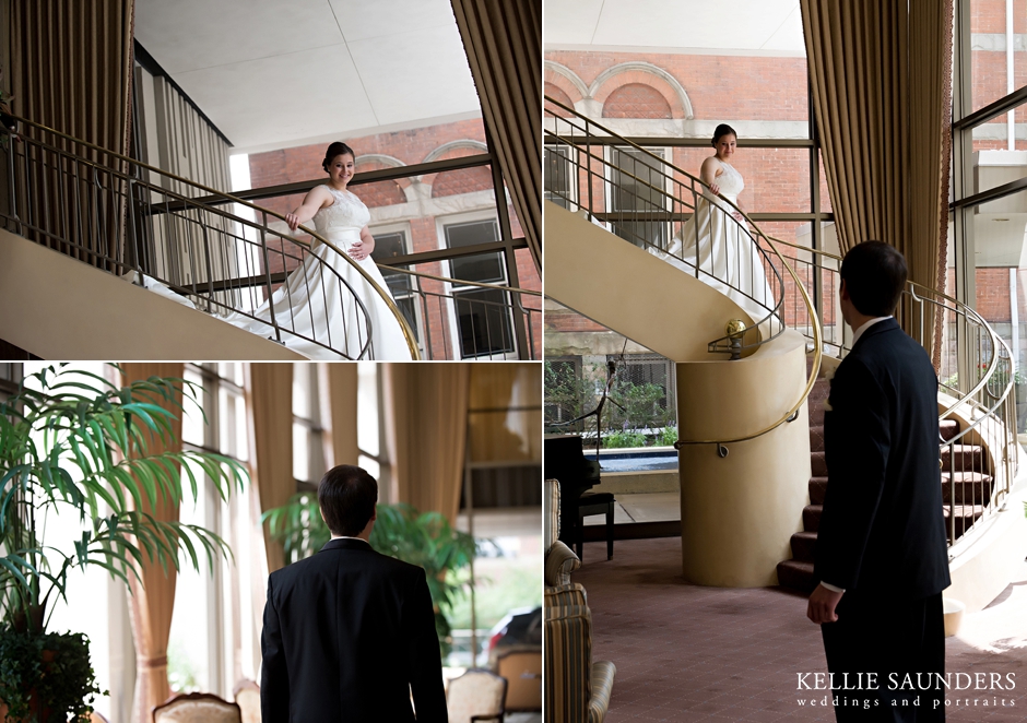 first look, campus inn wedding, jewish first look